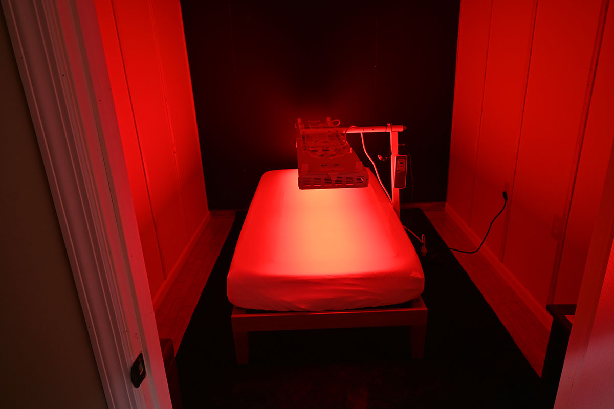 Asclepius Healing Center red light therapy studio at The Gorilla House Gym Altoona PA